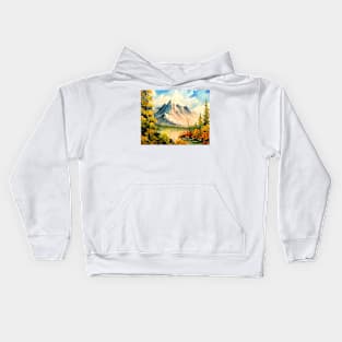 SNOWCAPPED REFUGE Kids Hoodie